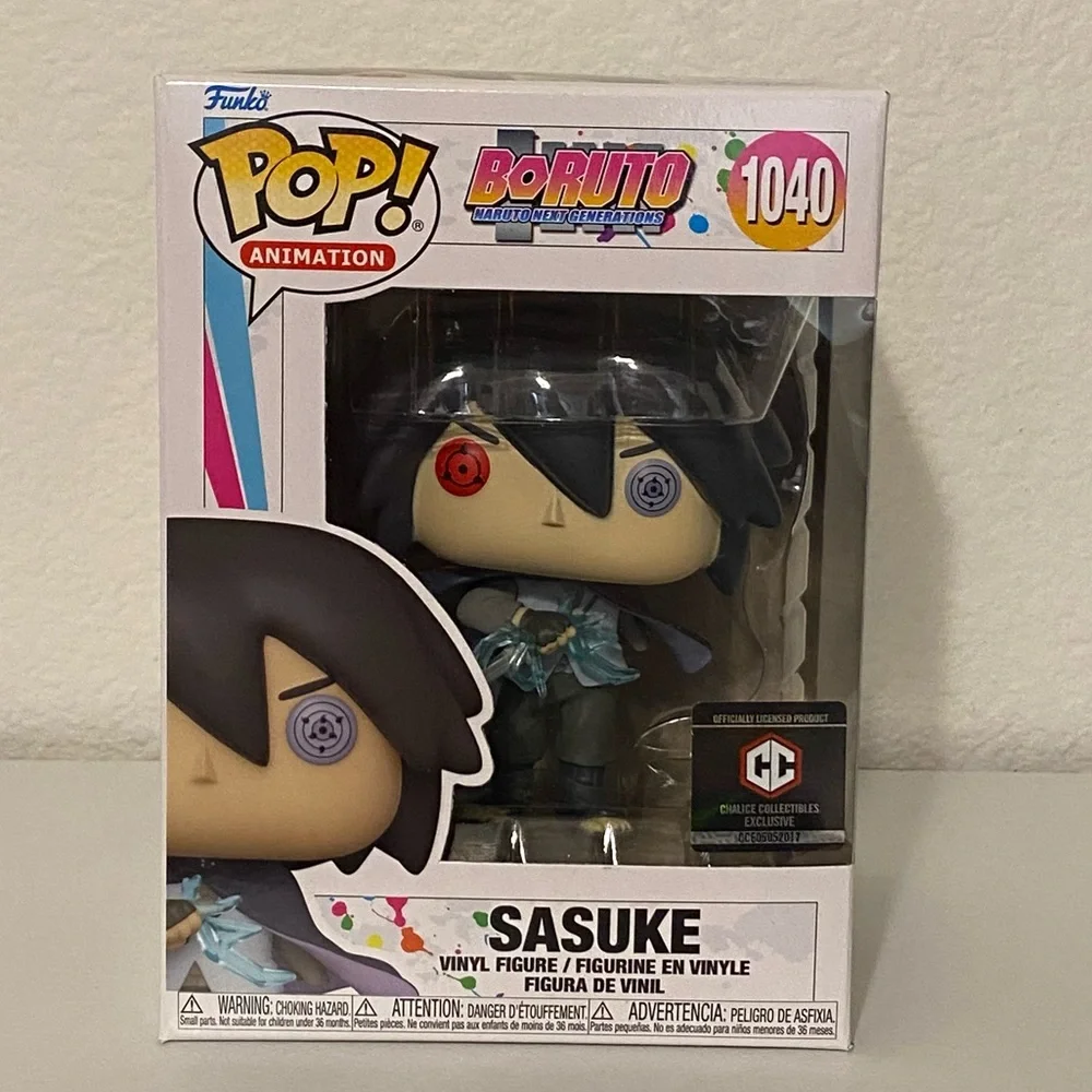 Chalice Exclusive Boruto Naruto Next Generations Sasuke Funko Pop! Figure [1040] - Picture 2 of 7